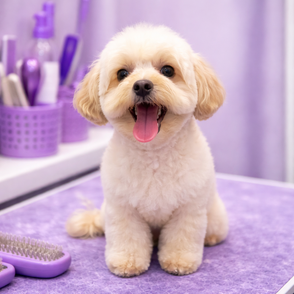estética canina para Poodle en Tlalnepantla